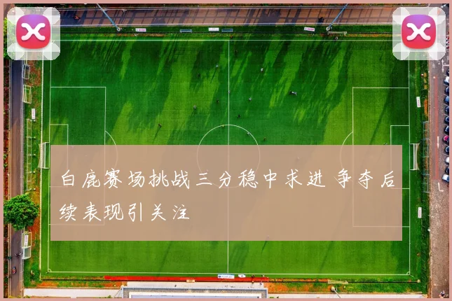 白鹿赛场挑战三分稳中求进 争夺后续表现引关注